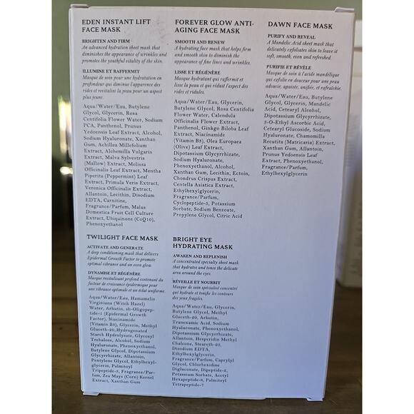 Joanna Vargas Glow to Go Mask Set 5 FACE Mask Variety BEAUTY SKINCARE FREESHIP - Picture 2 of 6